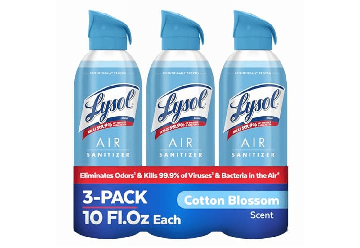Lysol Air Sanitizer Spray 3-Pack