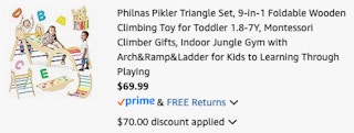 triangle set Amazon receipt