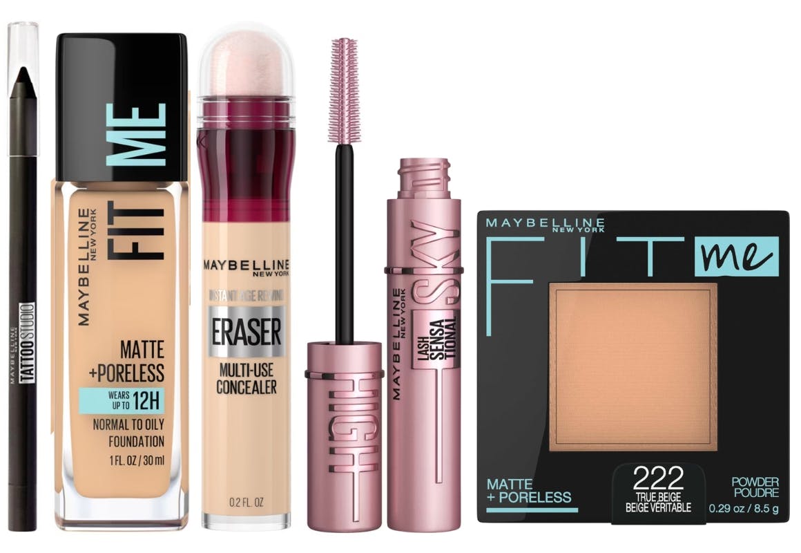 5 Maybelline Products