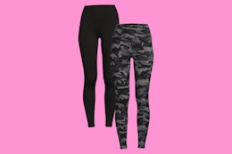 Score a 2-Pack of Women's Leggings for Only $10 at Walmart card image