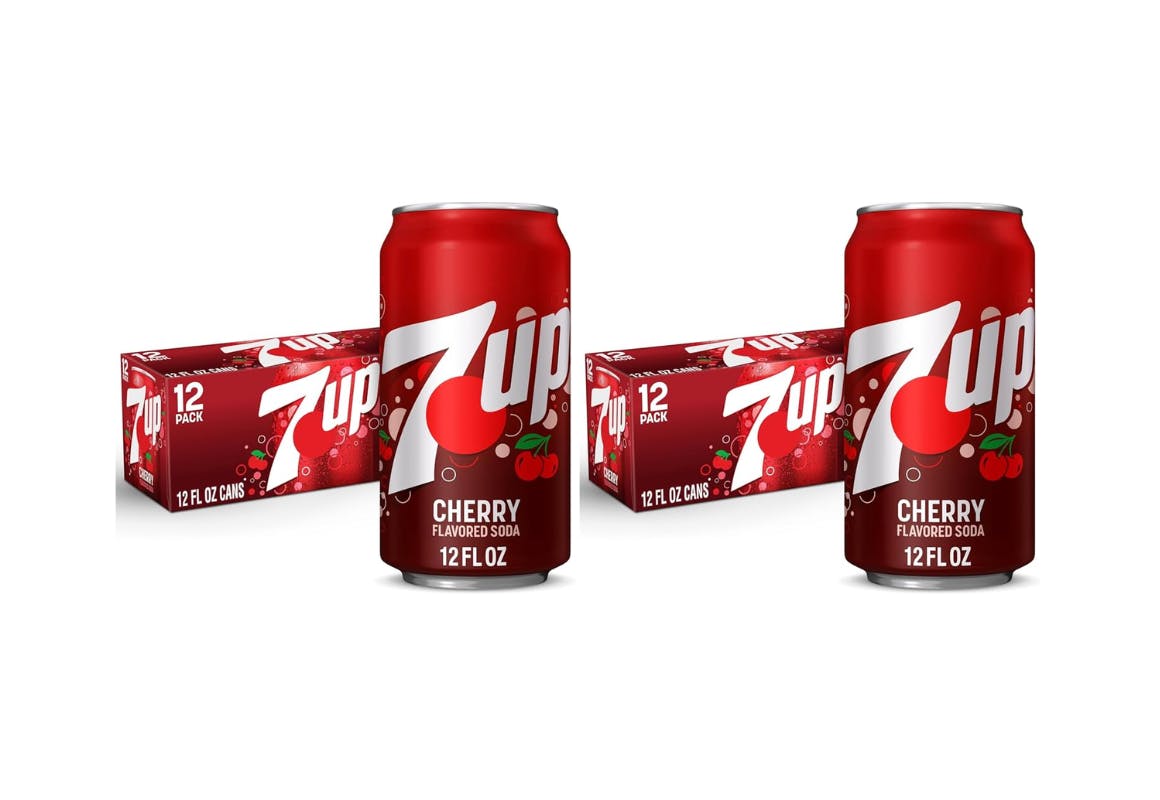 7UP Cherry Flavored Soda 24-Pack