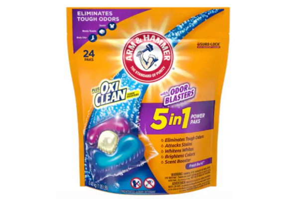 2 Arm & Hammer Laundry Packs