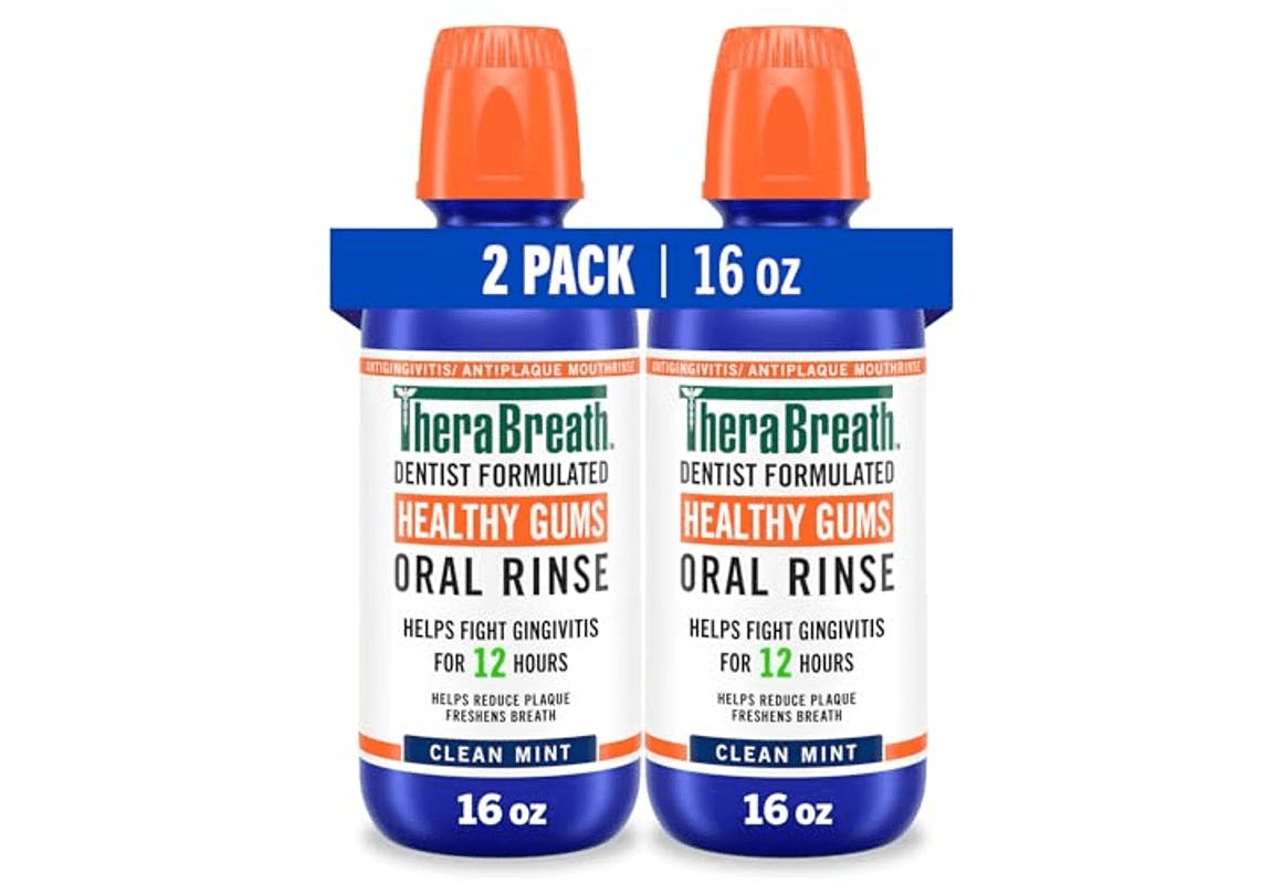 2 TheraBreath Oral Rinse 2-Packs