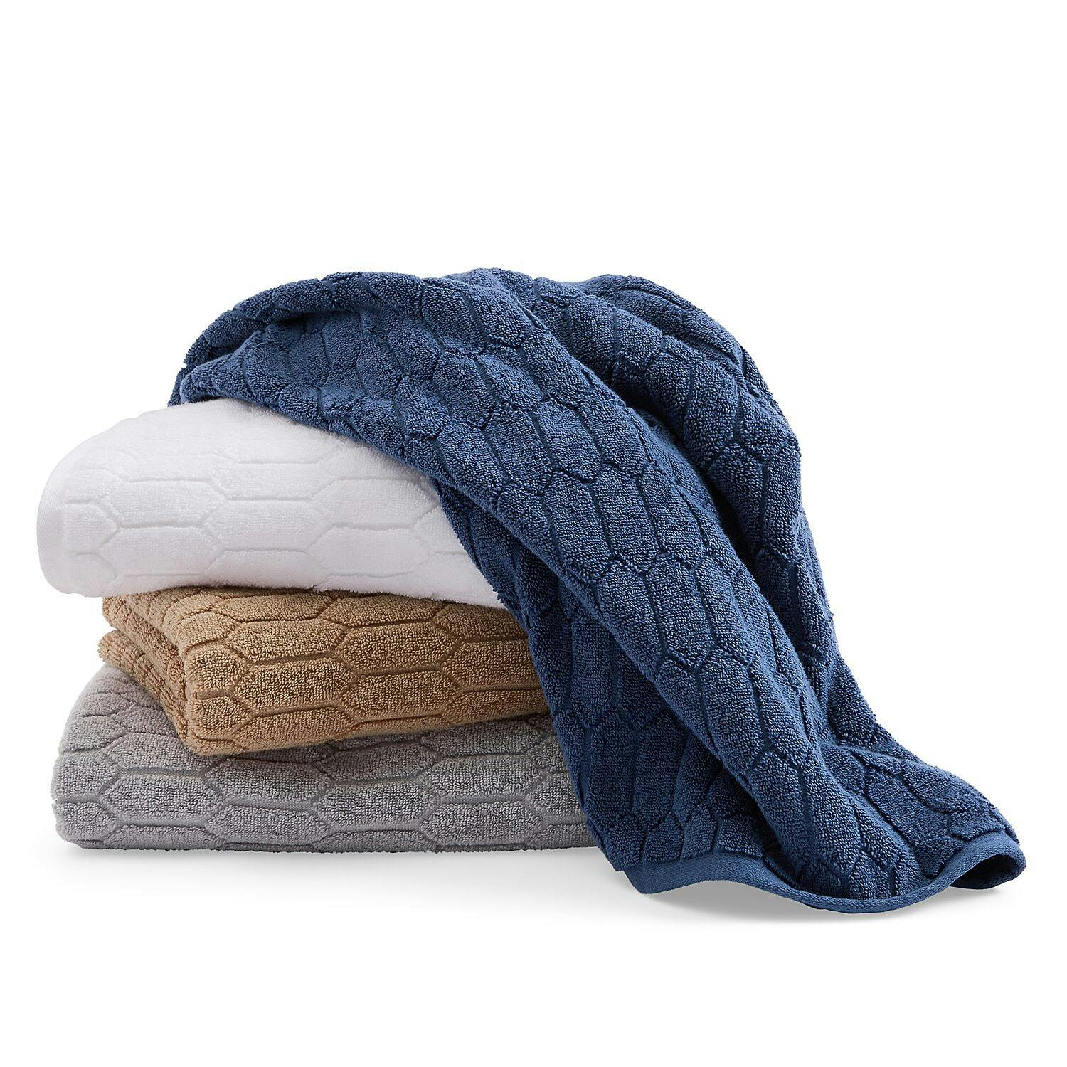 Plush Textured Bath Towel