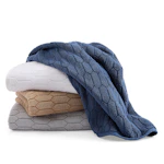 Plush Textured Bath Towel
