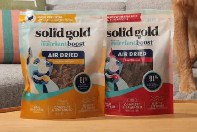 Solid Gold Dog Food Toppers Are Only $5.59 on Amazon card image