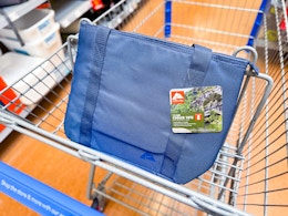 ozark trail cooler tote in walmart cart