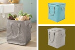 3 brightroom rolling storage bags side by side