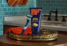 New Dollar Shave Club Members Can Get a $25 Starter Kit for Just $10 card image