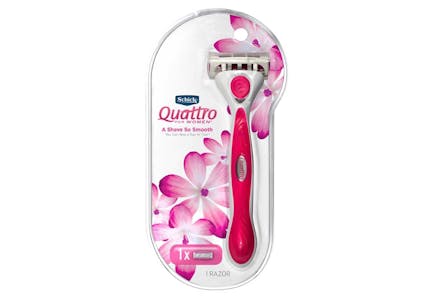 2 Schick Quattro Razors