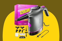 Handheld Steam Cleaner, Only $32.19 With Amazon Promo Code card image