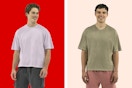 No Boundaries Boxy Cropped Tees for men (2 colors)