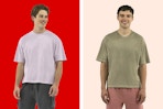 No Boundaries Boxy Cropped Tees for men (2 colors)