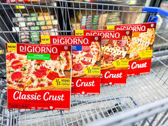 Try New DiGiorno Pizzas at Walmart and Get a $10 Fanatics Gift Card  card image