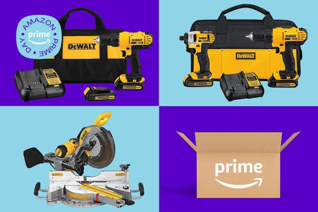 Early Prime Day Deals: Dewalt Cordless Drill Kits, as Low as $89 on Amazon card image