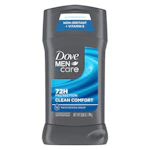 2 Dove Men+Care Deodorant Sticks