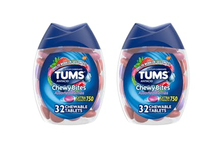 2 Tums Chewy Bites