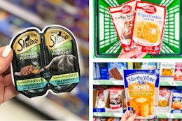 dollar tree sheba, betty crocker, martha white 3-photo collage