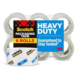 Scotch Packing Tape 6-Pack