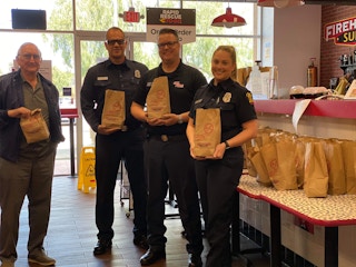 It's national first responders day every day at Firehouse Subs, where first responders get a free drink with the purchase of a meal.