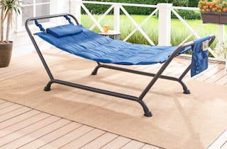 walmart mainstays belden park hammock with stand blue 2022 1659533686 1659533686