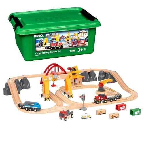 BRIO Cargo Railway Deluxe Set