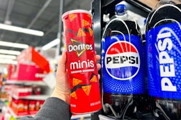 Doritos Minis Chips and Pepsi Soda Liters, Only $0.80 Each at Dollar General card image