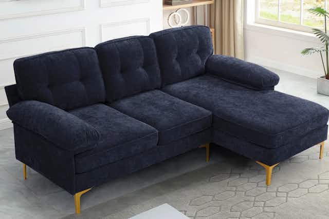 Sectional Sofa, Only $400 at Walmart (Reg. $900) card image
