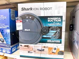 Shark Robot Vacuum, Only $123.49 at Target (Reg. $259.99) card image