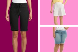 Affordable Comfort: Women’s Bermuda Shorts From $9.96 at Walmart card image