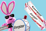 24-pack of AAA Energizer batteries with Energizer bunny