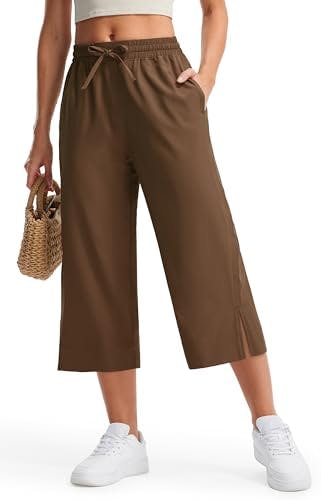 Women's Wide-Leg Capri Pants