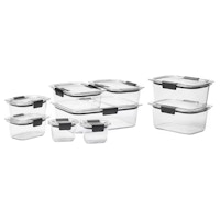 Rubbermaid Brilliance Storage Set