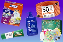 amazon items on a gradient