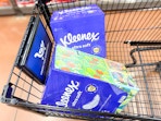 kleenex tissues in shopping trip