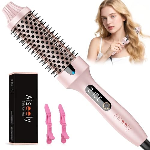 Thermal Brush Curling Iron