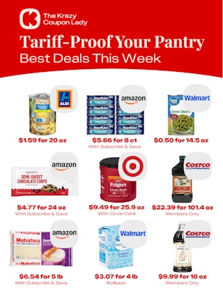 Best grocery deals this week on tariff items