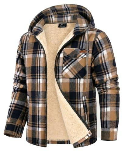 Men's Flannel Hoodie