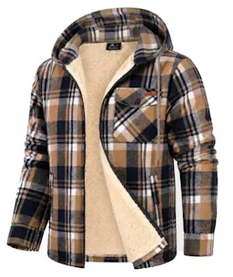 Men's Flannel Hoodie