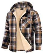 Men's Flannel Hoodie