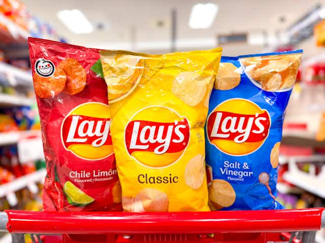 Lay's Chips or SunChips, Only $1.90 Each at Target card image
