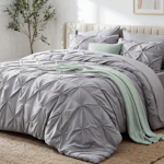 Bedsure Pintuck Comforter Set