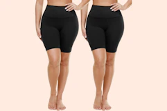 Women's Biker Shorts 2-Pack B09PZX436K