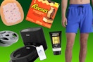 Squishmallows, Reese's ice cream sandwich, tresemme gel, reebok swim shorts, ihome vacuum