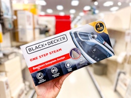 Get a Black+Decker Steam Iron for Only $19 at Target card image