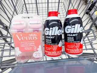 venus razors and gillette shave foam walgreens