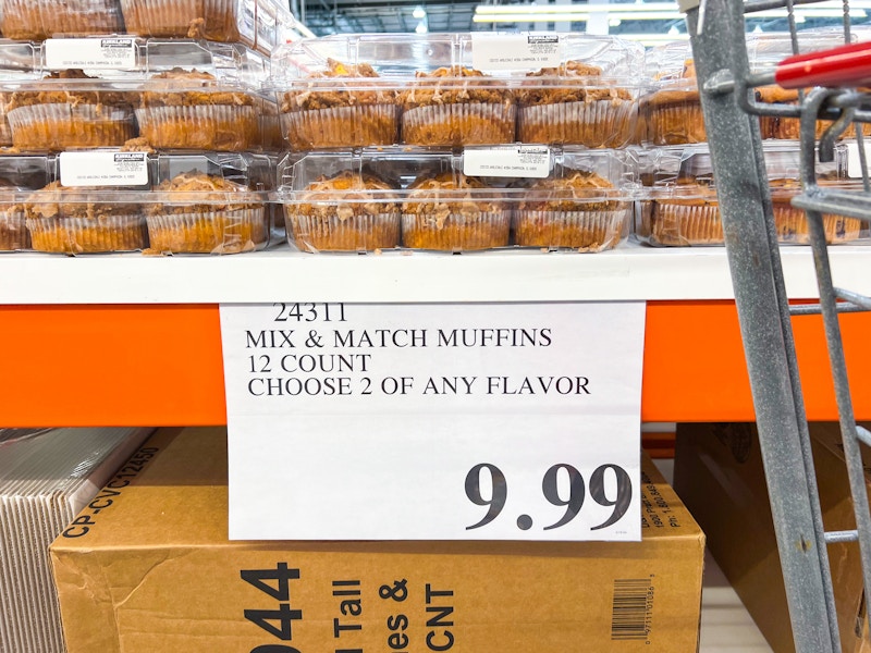 costco pumpkin streusel muffins price