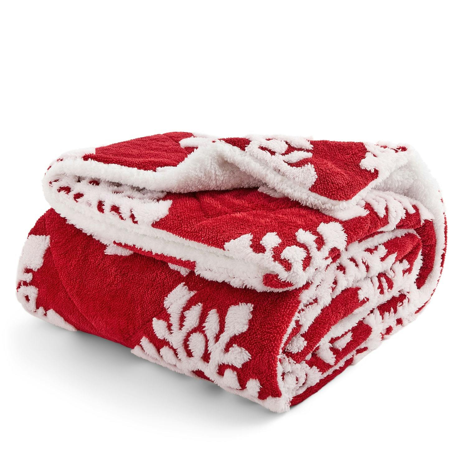 Mink Sherpa Throw