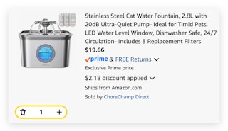 cat water fountain