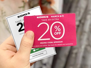 kohls coupons 2018